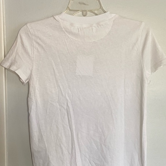 Madewell The Shrunken Tee White Crew Neck Short Sleeve Size XXS - Picture 6 of 11